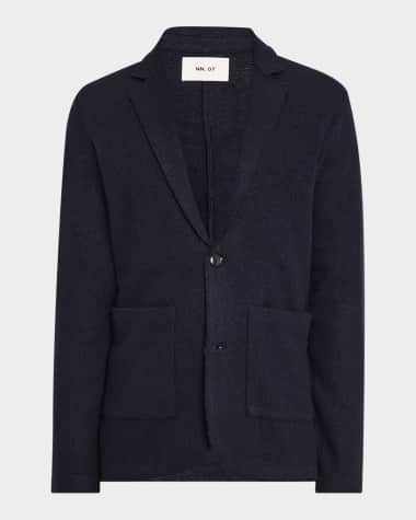 NN.07 Men's Boiled Wool Blazer