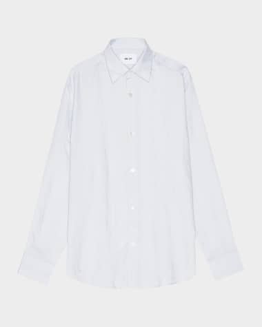 NN.07 Men's Freddy Striped Sport Shirt
