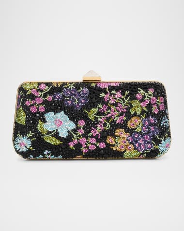 Valentino Garavani Carry Secrets Flower Embellished Minaudiere