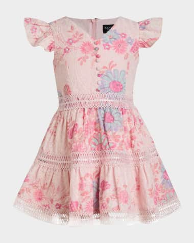 Bardot Junior Girl's Zietta Floral-Print Dress, Size 4-14