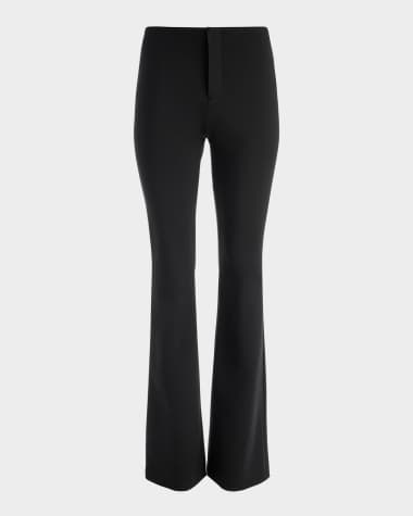 Alice + Olivia Yuki Mid-Rise Trousers