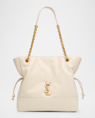 Saint Laurent Jamie 4.3 Small YSL Tote Bag in Quilted Leather