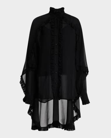 Zimmermann Illuminate Cape Shirt
