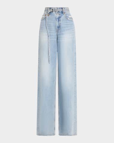 Zimmermann Illuminate Relaxed Flare Jeans