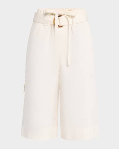 Zimmermann Illuminate Long Bermuda Shorts
