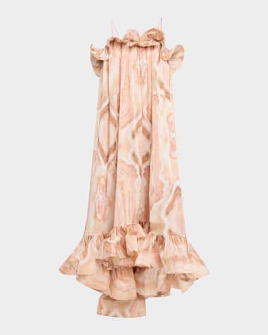 Zimmermann Illuminate Flounce Gown