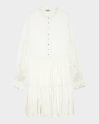 Zadig & Voltaire Randy Satin Mini Dress