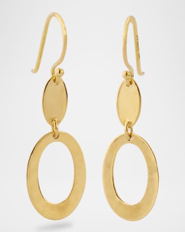 Ippolita 18K Classico Small Mixed-Texture Earrings