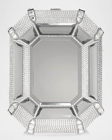 Judith Leiber Couture Emerald-Cut Ring Minaudiere