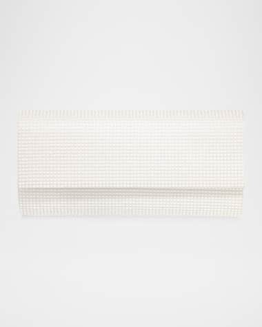 Judith Leiber Couture Perry Pearly Clutch Bag