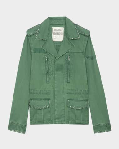 Zadig & Voltaire Klimi Washed Cotton Parka