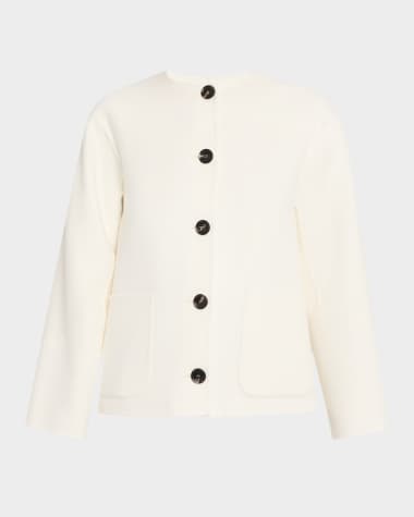 Loro Piana Navid Double Cashmere Single-Breasted Jacket