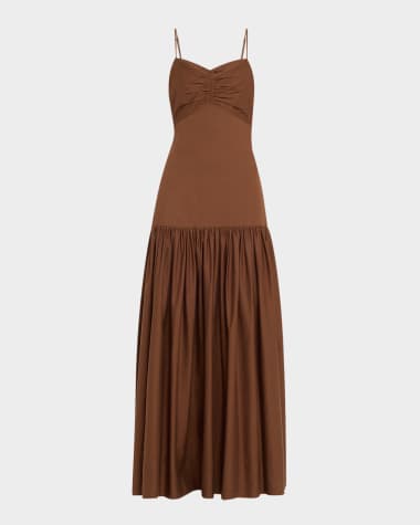 A.L.C. Harper Drop-Waist Maxi Dress