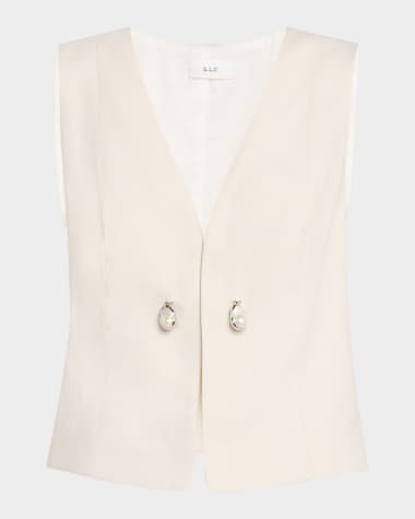 A.L.C. Leo Pearl Vest