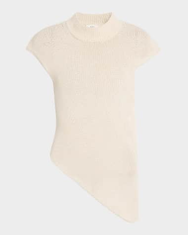 A.L.C. Edith Asymmetric Knit Top