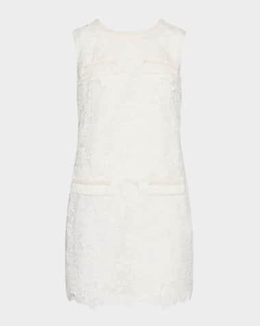 Milly 3D Garden Lace Mini Dress