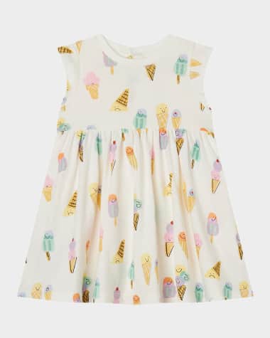 Stella McCartney Kids Girl's Ice Cream-Print Dress, Size 6M-36M