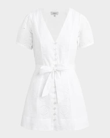 Joe's Jeans The Halle Eyelet Mini Dress