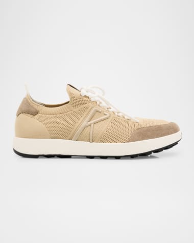 Kiton Men's Knit Runner Sneakers