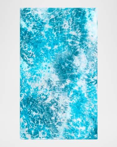 Eileen Fisher Tie-Dye Silk Scarf