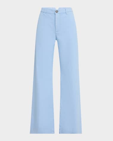 Kobi Halperin Shay Wide-Leg Linen Blend Pants