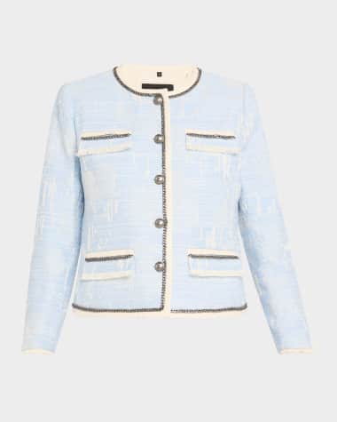 Kobi Halperin Lark Fringed Chain-Trim Jacket