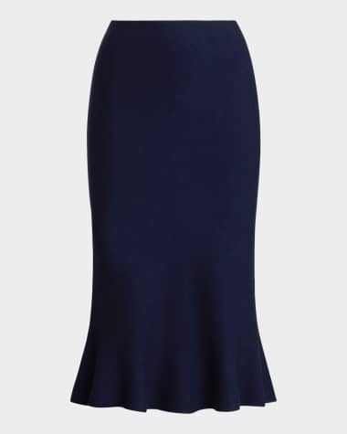 Polo Ralph Lauren Flared Knit Skirt