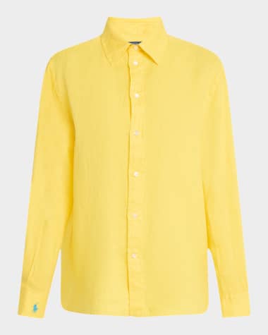 Polo Ralph Lauren Oversize Fit Linen Shirt