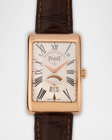 Vintage Watches Piaget 18K Rose Gold Rectangle A L Ancienne 31mm Vintage 2000s Watch