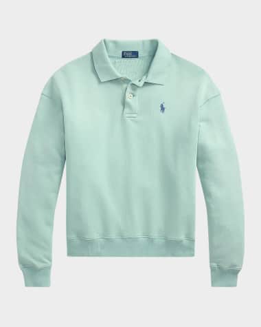 Polo Ralph Lauren Lightweight Fleece Long-Sleeve Polo