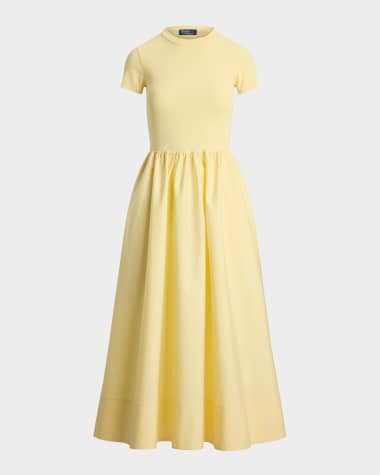 Polo Ralph Lauren Cotton Short-Sleeve Dress