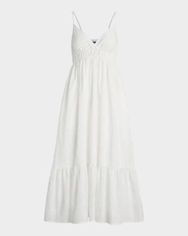 Polo Ralph Lauren Eyelet Voile Sleeveless Dress