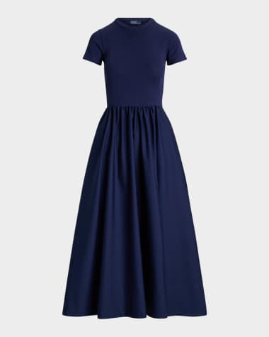 Polo Ralph Lauren Cotton Short-Sleeve Dress