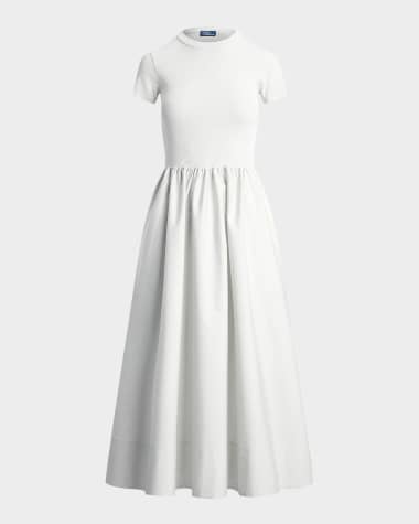 Polo Ralph Lauren Cotton Short-Sleeve Dress