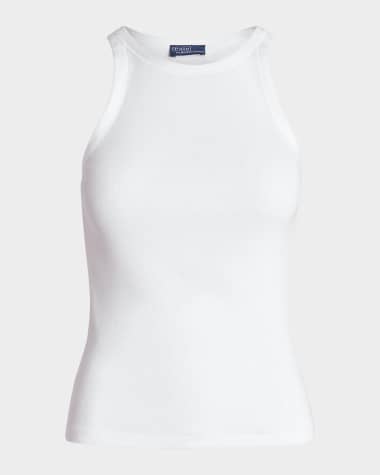 Polo Ralph Lauren Ribbed Cotton Tank Top