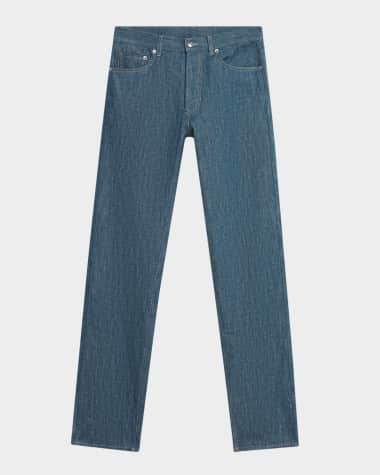 Loro Piana Men's Kamen Straight-Fit Denim Pants