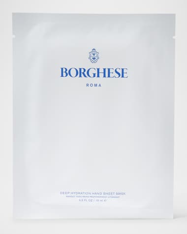 Borghese Deep Hydration Hand Sheet Masks, 0.5 oz.