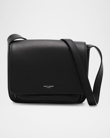 Saint Laurent Men's Leather Messenger Bag