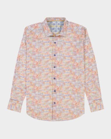 Robert Graham Men's Antalya Cotton-Stretch Sport Shirt