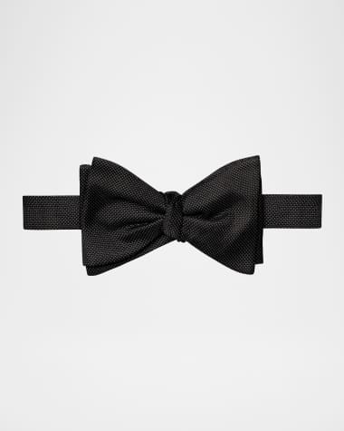 Eton Men's Textured Silk Bow Tie