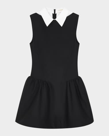 SHUSHU/TONG Collared A-Line Mini Dress