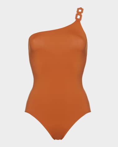 Eres Plaisance Asymmetric One-Piece Swimsuit