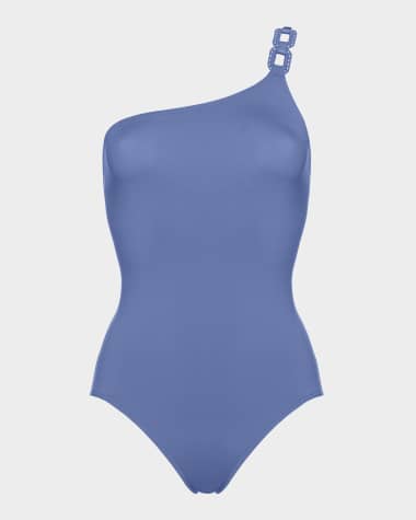 Eres Plaisance Asymmetric One-Piece Swimsuit