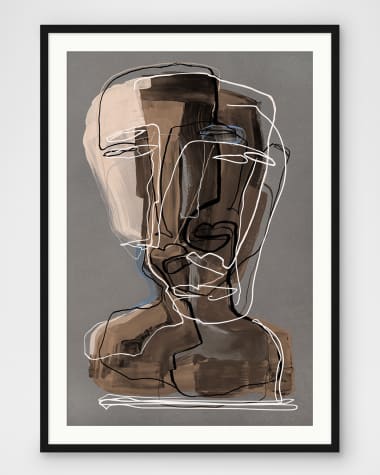 Wendover Art Group "Long and Lined 1" Framed Giclee