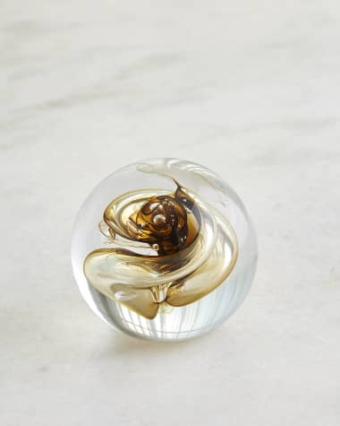 Global Views Swirl Paperweight