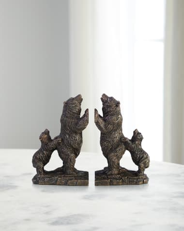 John-Richard Collection Ursine Bookends, Set of 2