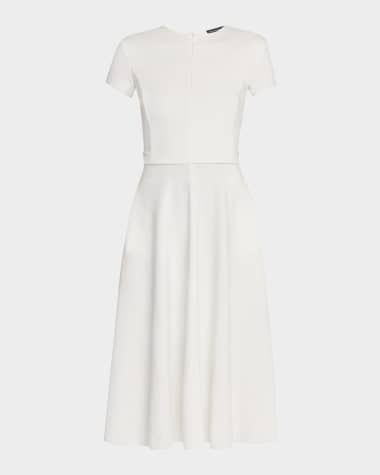 Emporio Armani A-Line Milano Jersey Dress