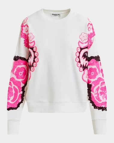 Essentiel Antwerp Hecrazy Embroidered Sweatshirt