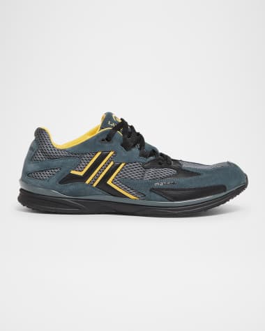 Lanvin Men's Meteor Mesh Runner Sneakers