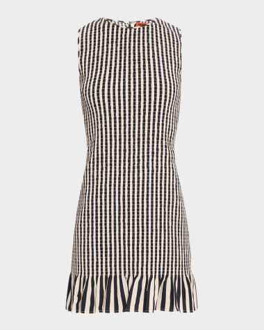 SIMONMILLER Belle Smocked Mini Dress